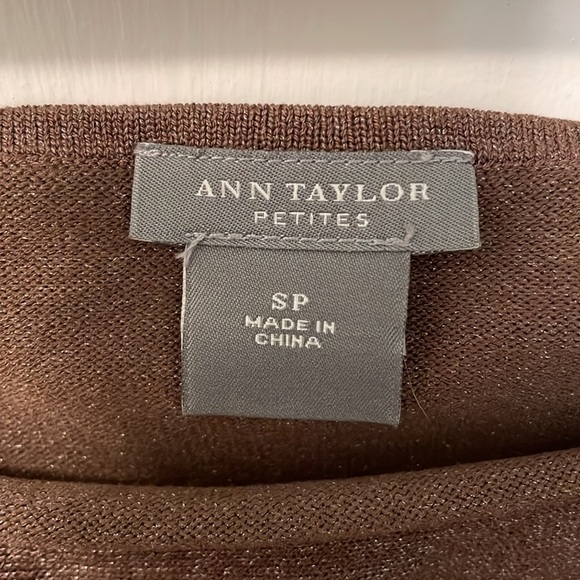 AnnTaylor Ruffle Shell/Camisole - Picture 3 of 5